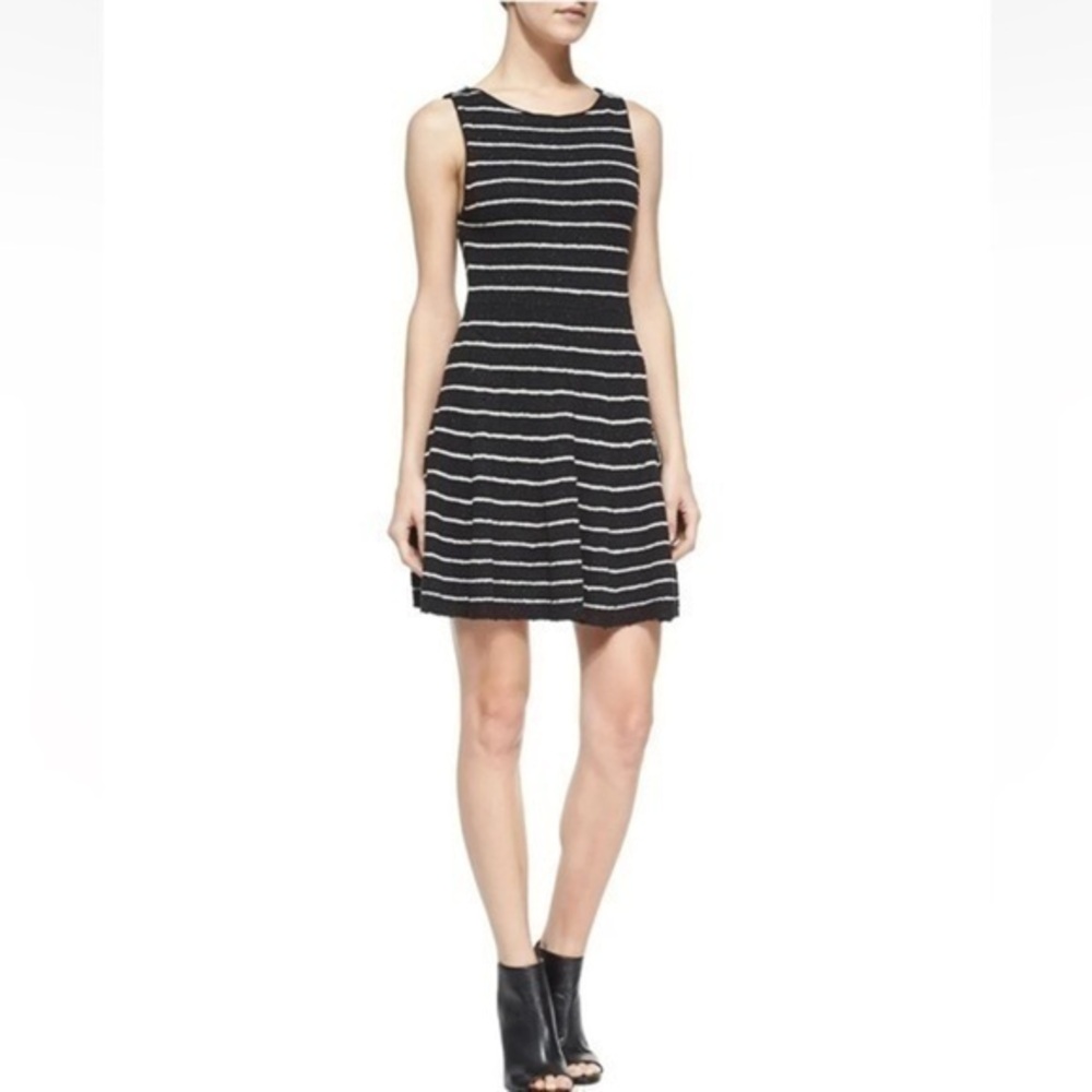 Alice & Olivia Monah Pinstripe Sweater Dress ✨